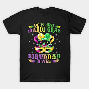 Celebration Masquerade Costume Mardi Gras T-Shirt